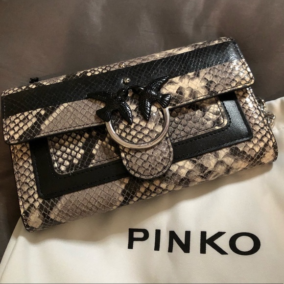 PINKO cross body wallet